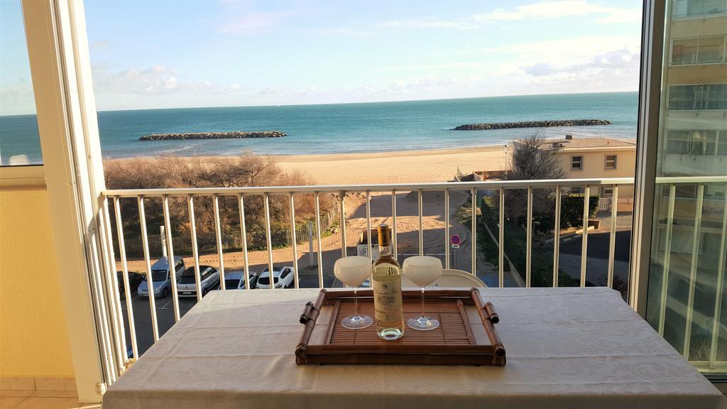 Appartement Vue Mer Valras Plage ภายนอก รูปภาพ